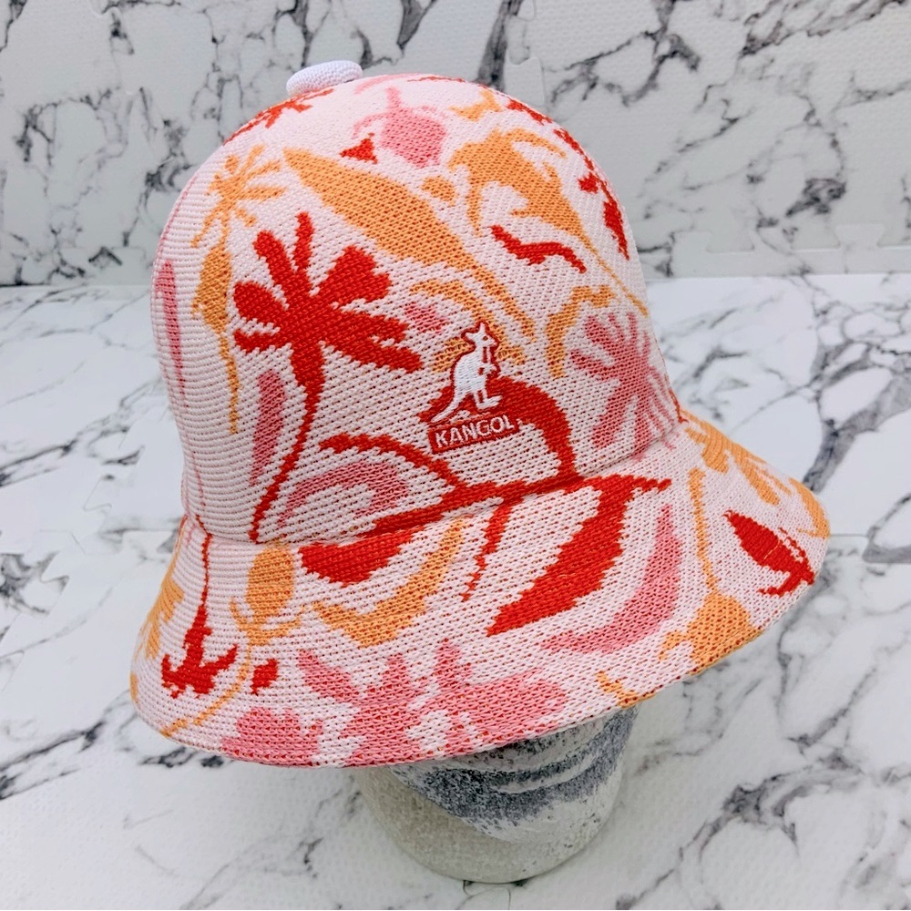 Kangol Street Floral White | Orange | Cantaloupe | Pink Casual Bucket Hat